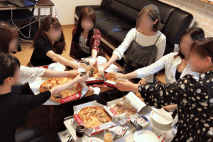 ご飯会の様子